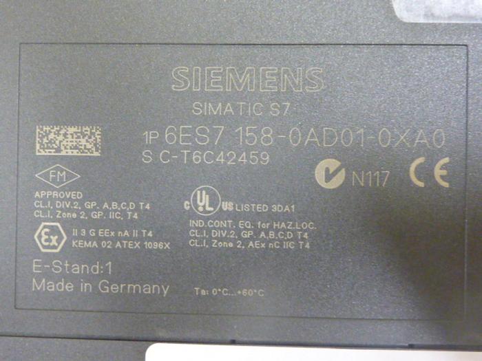Used SIEMENS DP/DP Coupler 6ES7 158-0AD01-0XA0 #46320