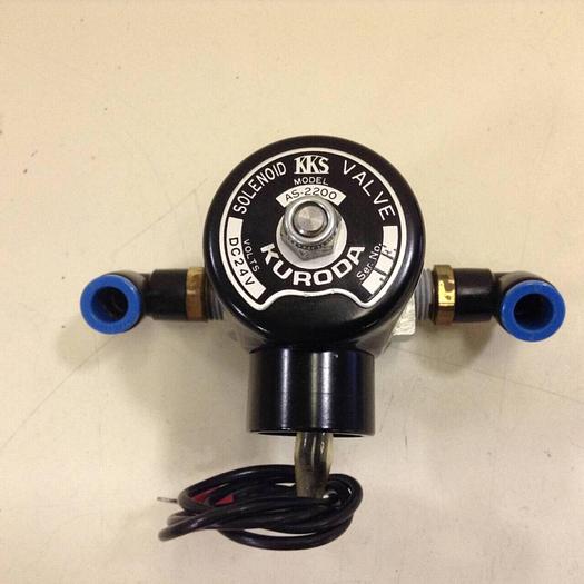 Used KURODA Solenoid Valve AS-2200 #78012