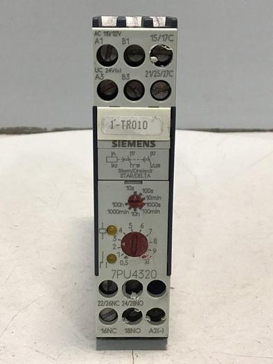 Used SIEMENS Relay 7PU4320-2BJ20 #120268