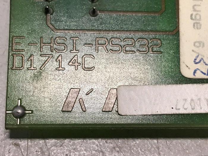 Used KEBA Circuit Board E-HSI-RS232 D1714C USED