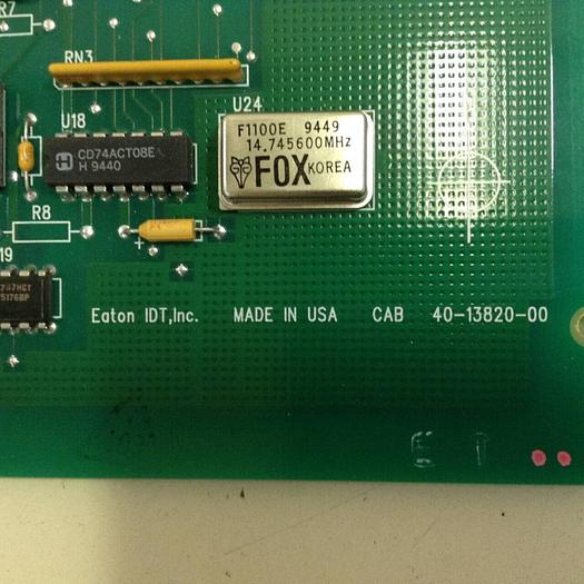 Used EATON CORPORATION Circuit Board 40-13820-00 Used