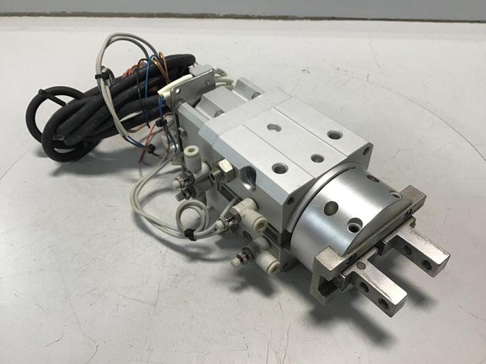 Used SMC Rotary Gripper MRHQ25D-180SX-M-BVL-M-BL-X169 Used