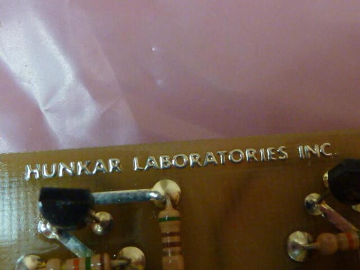 Used HUNKAR LABS Circuit Board 61285-03 #33930