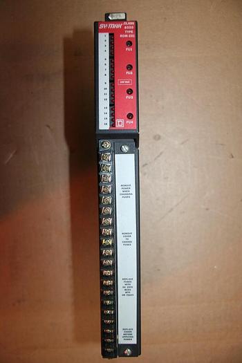 Used SQUARE D Output Module 8030-ROM-221 Used