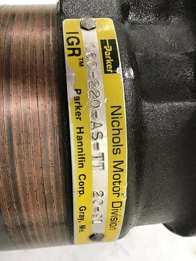 Used PARKER Die Height Adjustment Hydraulic Motor 060-220-AS-TT #140587