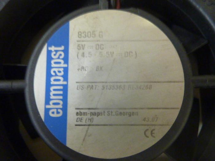 Used EBMPAPST Fan 8305 G #43622