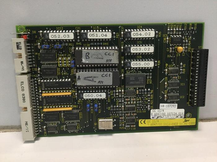 Used BACHMANN Circuit Board CC11/4 E06048/00 002 #103123
