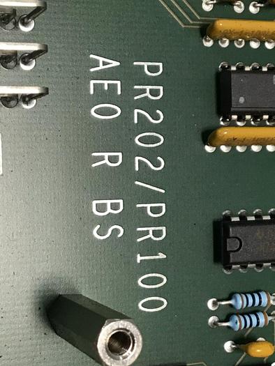 Used KRAUSS MAFFEI Circuit Board PR202 PR 202 #126078