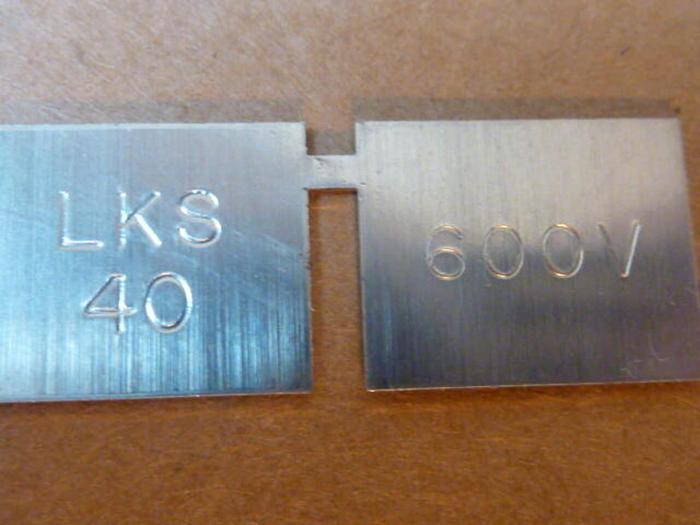 COOPER 40 Amp 600 Volt Renewal Fuse Link LKS-40 #32524