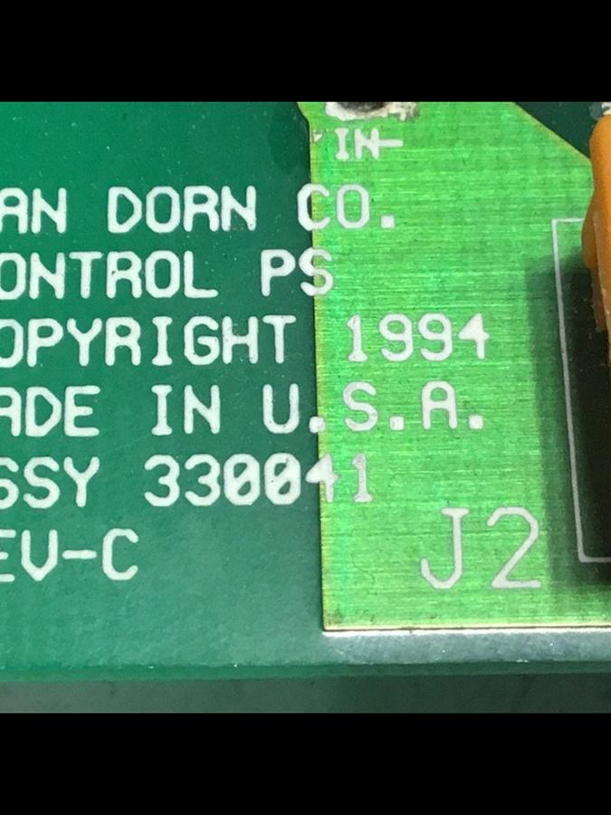 Used VAN DORN Circuit Board 330041 PC330-041 Used