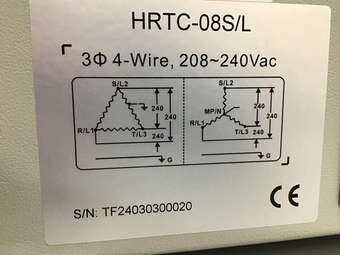 Used METAL FABRICATOR 8 Zone Hot Runner HRTC-08S/L-A1 USED