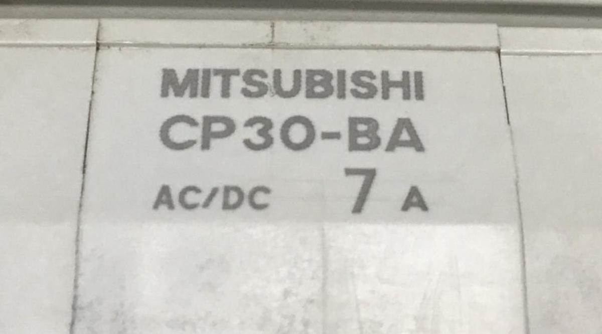Used MITSUBISHI 7 Amp Circuit Protector CP30-BA-2P-7A USED
