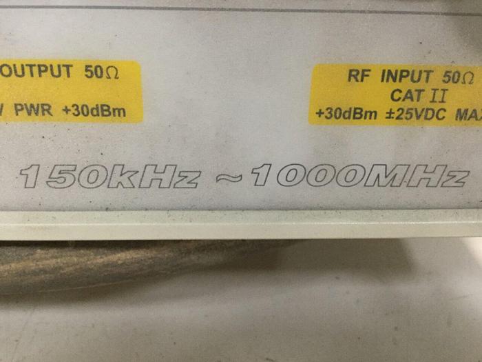 Used GW INSTEK Spectrum Analyzer GSP-810 Used