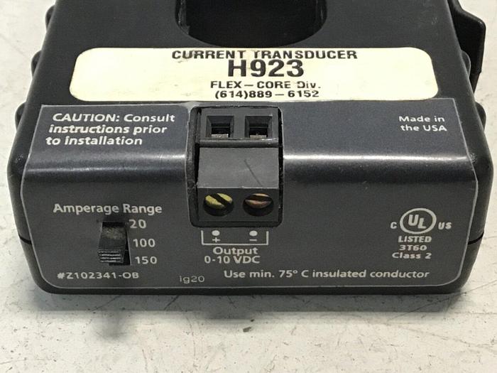 Used FLEX-CORE Current Transducer H923 #123769