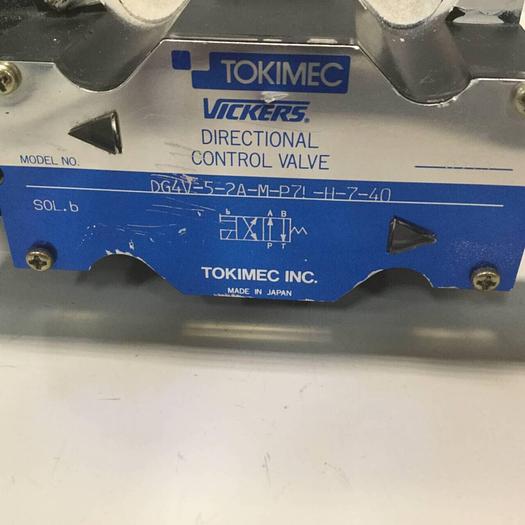 Used VICKERS Tokimec Directional Control Valve DG4V52AMP7LH740 #95330