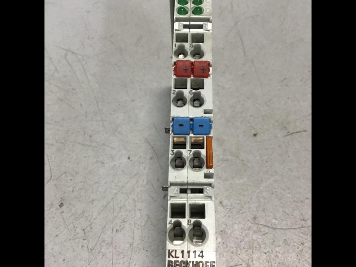 Used BECKHOFF 4-Channel Digital Input Terminal KL1114 USED