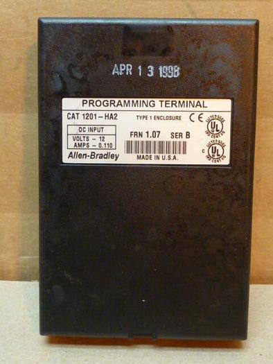 Used ALLEN BRADLEY Programming Terminal 1201-HA2 SER B #29535