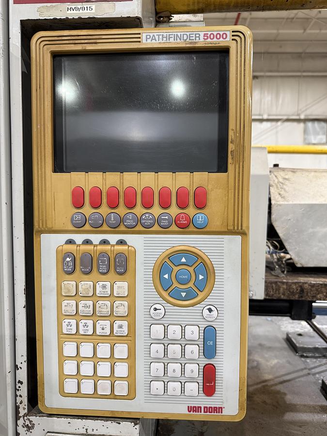Used 2000 VAN DORN DEMAG 230 Ton Injection Molding Machine 230HT1220 USED #152289
