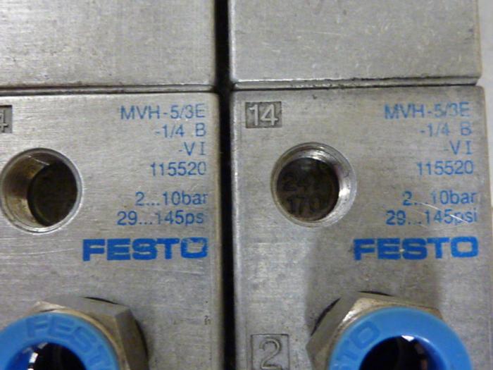 Used FESTO Control Block / Valve Terminal IFB8-02 #52803
