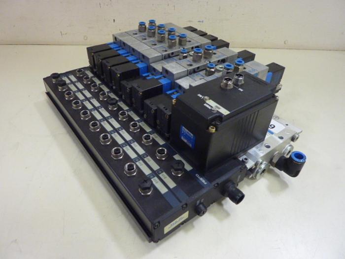 Used FESTO Control Block / Valve Terminal IFB8-02 #61263
