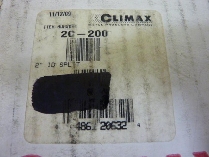 CLIMAX METAL PRODUCTS CO Shaft Collar, Clamp 2C-200 #67332