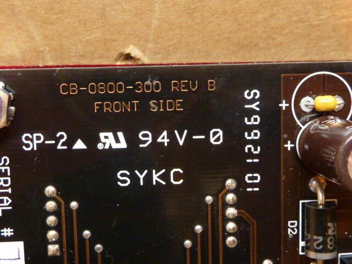 Used SCC Display CB-0800-300 #29094