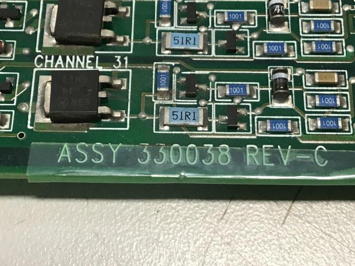 Used VAN DORN Pathfinder DC Output Board PC330-038  USED