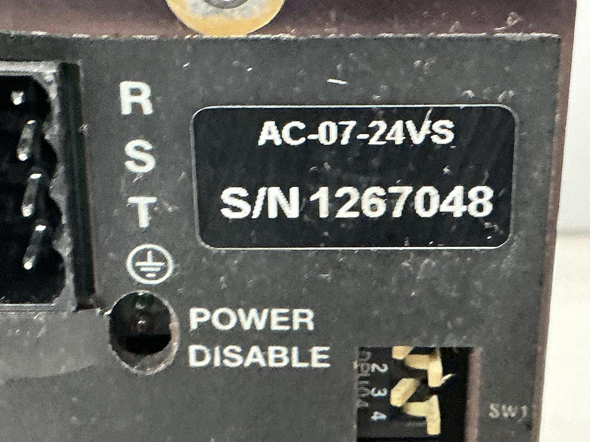 Used PARKER AC-07-24VS