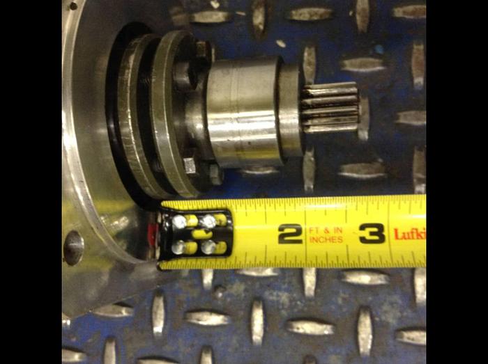 Used YASKAWA AC Servo Motor SGMS-20A6AB #74954