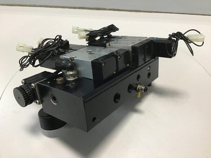 Used KURODA Solenoid Valves & Manifold PCS2413-NB-D24 #114790