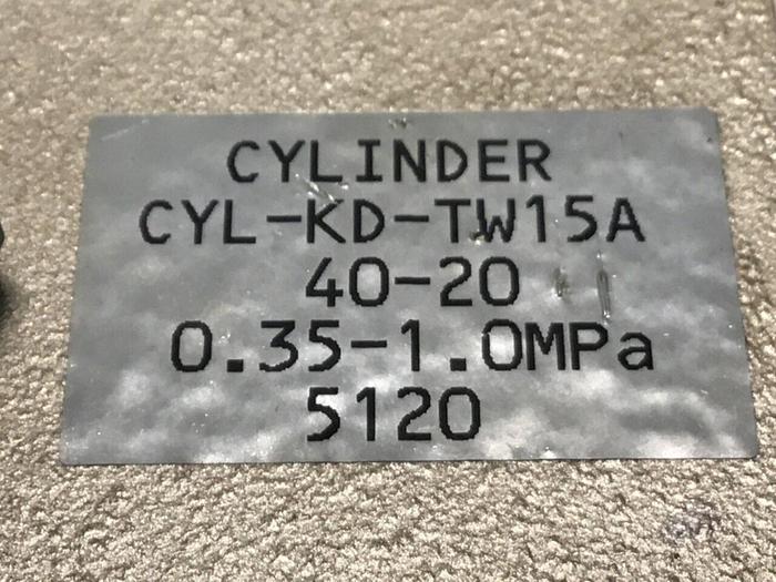 Used SMC Cylinder CYL-KD-TW15A #126949