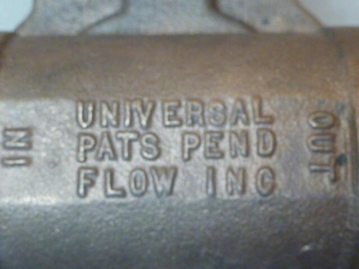 UNIVERSAL FLOW MONITORS Flow Rate Indicator 2459-50-1-1/2-0 #32209