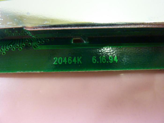 Used VARITRONICS Display & Board 20464K #43675