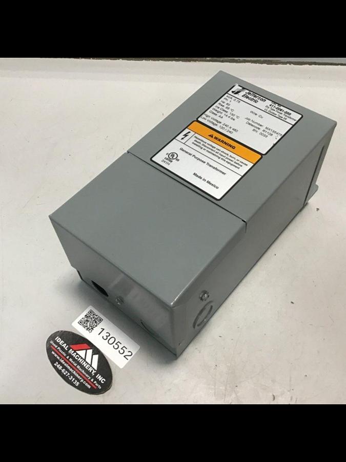 Used JEFFERSON ELECTRIC 0.75 kVA Transformer 411-0061-000 #130552
