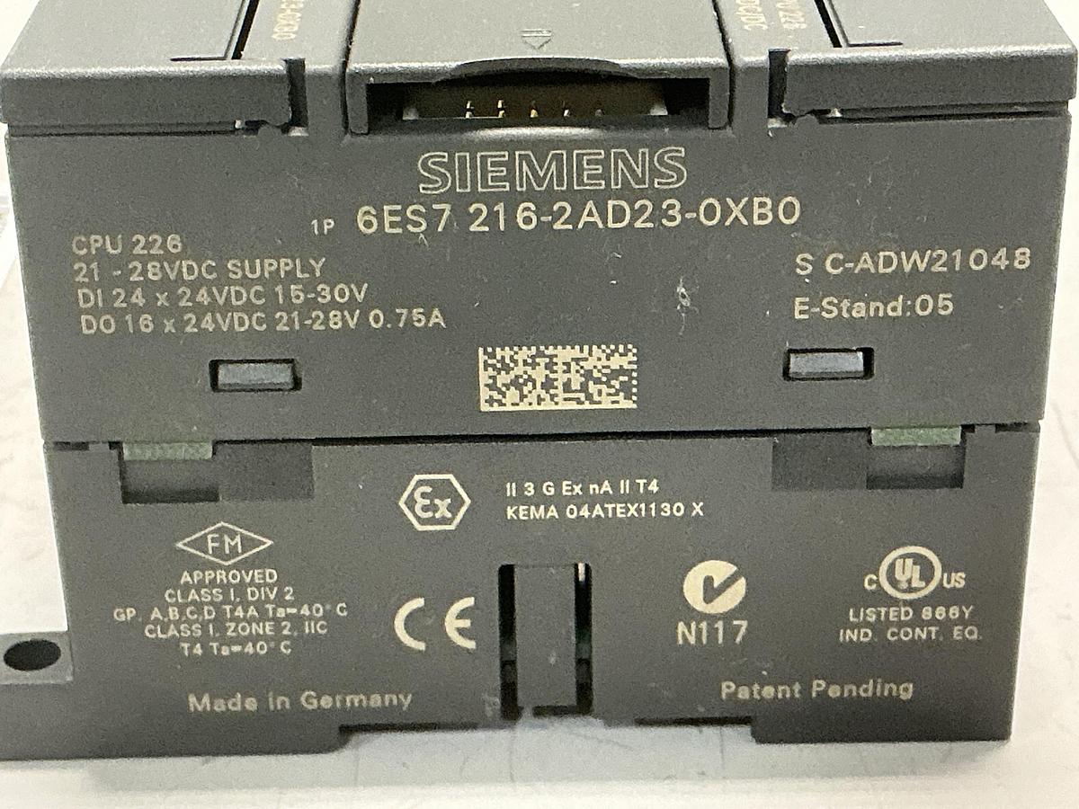Used SIEMENS 6ES7 216-2AD23-OXBO