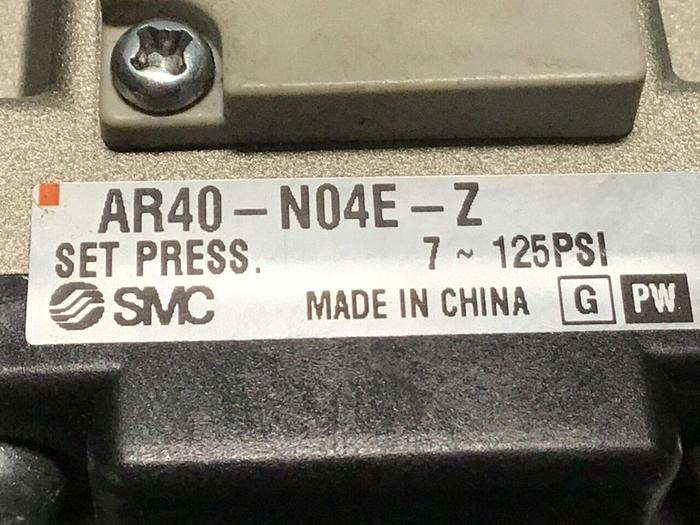 Used SMC Filter Regulator AW40-N04E-2Z #123227