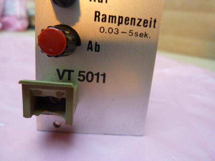 Used REXROTH Prop. Verstarker Amplifier VT5011 S20 #35450
