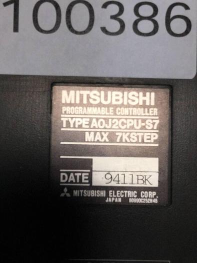 Used MITSUBISHI Programmable Controller A0J2CPU-S7 #100386