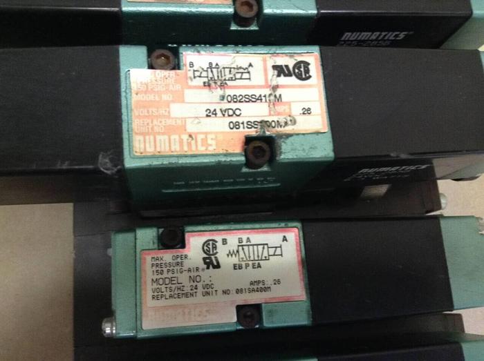 Used NUMATICS Control Block w/ Valves 082SS415M #70455