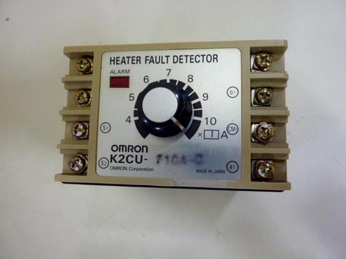 Used OMRON Heater Fault Detector K2CU-F10A-C #65690