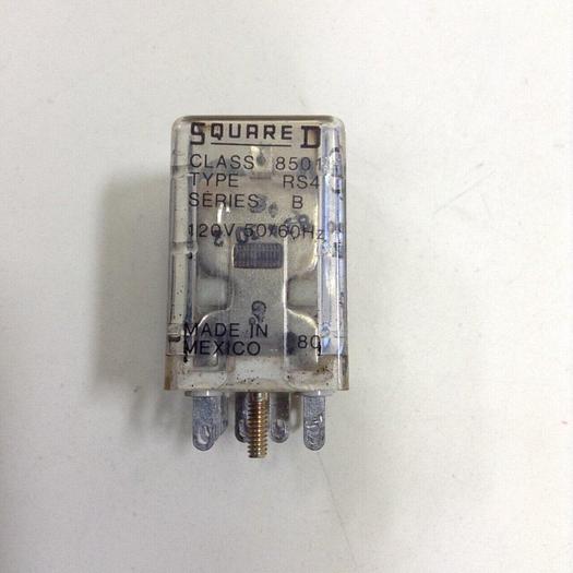 Used SQUARE D Relay 8501-RS4 #76405