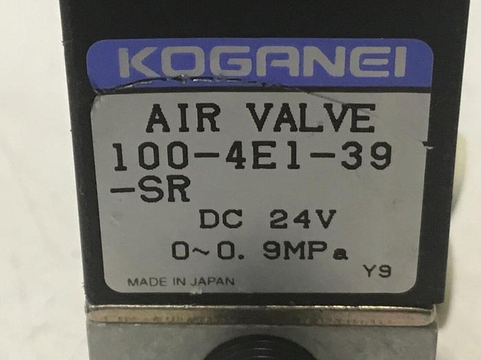 Used KOGANEI Air Valve 100-4E1-39-SR #124295