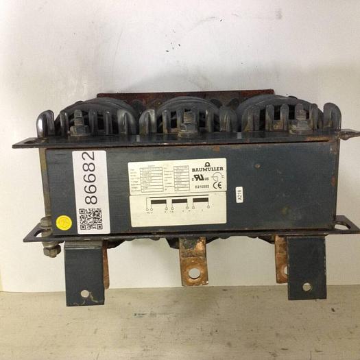 Used BAUMULLER Reactor EMB/DDU2.5/1/0/0S #86682
