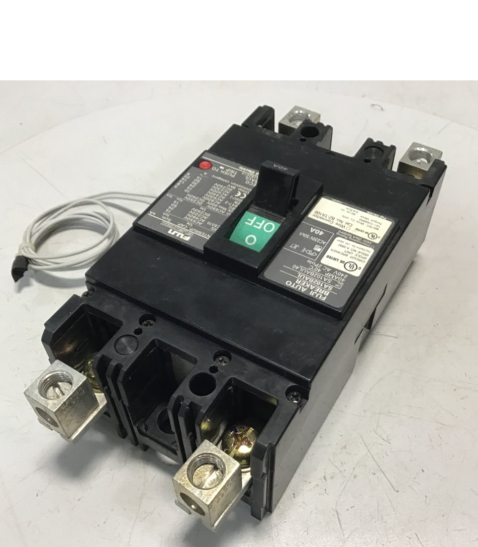 Used FUJI ELECTRIC Circuit Breaker 40 Amp SA102BAUL USED