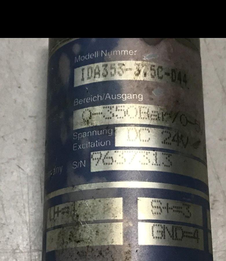 Used DYNISCO Pressure Sensor IDA353-3.5C-D44 USED