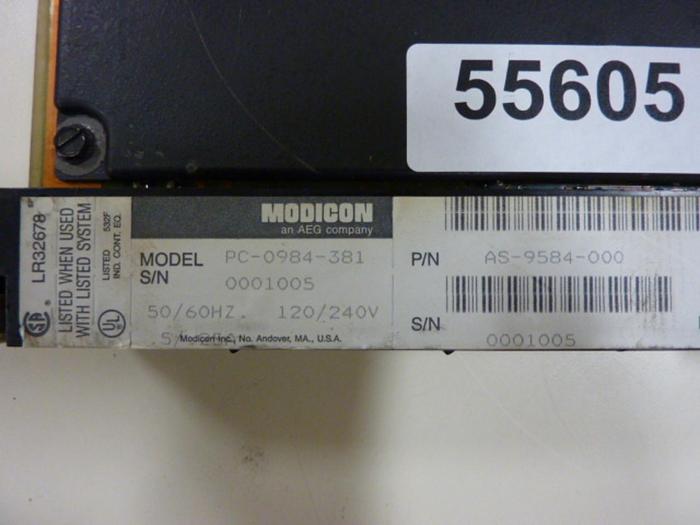 Used AEG Programmable Controller PC-0984-381 #55605