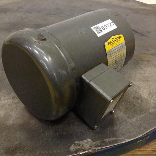 Used BALDOR 1.5 HP Electric Motor VM3154 Used