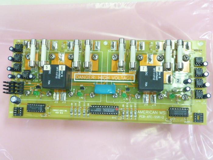 Used AMERICAN MSI Control Module PCB-ATC-SSR-2 #43780