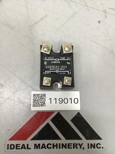 Used GORDOS Relay G280D45-203 #119010