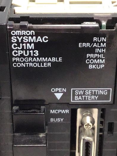 Used OMRON Programmable Control CJ1M CPU13 #133719